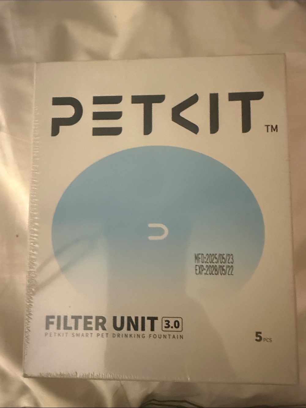 PETKIT Filter Unit 3.0 Replacement filters (5 in box) Unopened